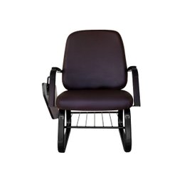 Cadeira para Obesos até 200Kg Universitária Linha Obeso Cor:Marrom; - 2