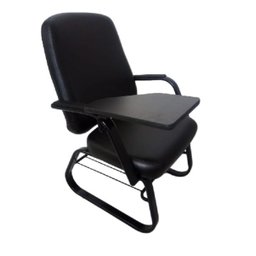 Cadeira para Obesos até 200Kg Universitária Linha Obeso Cor:Preto; - 1