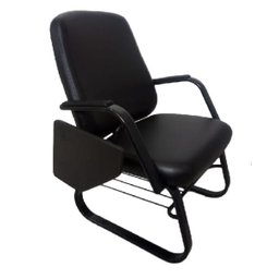 Cadeira para Obesos até 200Kg Universitária Linha Obeso Cor:Preto; - 4