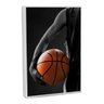 Quadro Decorativo Basketball Agility com Moldura Filete - 1