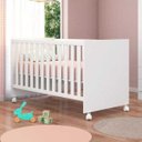 Ver imagem 3 de Quarto de Bebê Cômoda e Berço Doce Sonho Branco - Phoenix