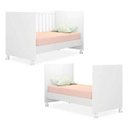 Ver imagem 4 de Quarto de Bebê Cômoda e Berço Doce Sonho Branco - Phoenix
