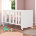 Ver imagem 3 de Quarto de Bebê Cômoda e Berço Doce Sonho com Colchão Branco - Phoenix