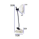 Ver imagem 4 de Luminaria de Mesa com Garra Touch Articulavel Led 3 Cores