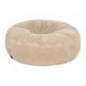 Puff Cama Gigante Redondo Suede 120x50 Com Enchimento Sala:Azul Claro - 2
