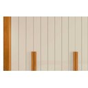 Ver imagem 5 de Roupeiro Volpi 100% Mdf Ripado 6 Portas e 6 Gavetas - Cinamomo Off White - Madetec