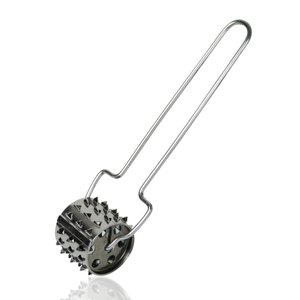 Amaciador de Carne Rolo Aço Inox sem Bater