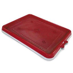 Sanitário Higiênico Pet Injet Xixi Pets Premium - Vermelho - 1