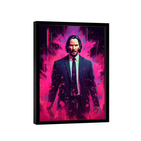 Quadro John Wick Purple -- BR ARTES