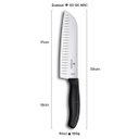 Ver imagem 2 de Faca Santoku 31cm estilo japonês lâmina com sulcos 17cm Swiss Classic Victorinox 6.8523.17B