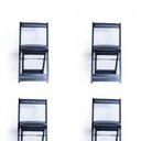 Ver imagem 3 de Mesa Dobrável com 4 Cadeiras Estofadas 70x70 Preto