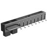 Rack Suspenso de Parede Cozinha Porta Facas Utensílios Cinza:40cmtrc0346 - 3