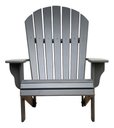 Ver imagem 7 de Cadeira Pavão Adirondack Jardim Externa Cinza Patativa Adirondack Pavão