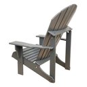 Ver imagem 4 de Cadeira Pavão Adirondack Jardim Externa Cinza Patativa Adirondack Pavão