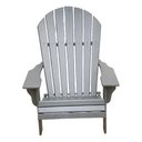 Ver imagem 6 de Cadeira Pavão Adirondack Jardim Externa Cinza Patativa Adirondack Pavão