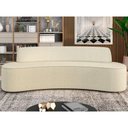 Ver imagem 2 de Sofá 4 Lugares Curvo Sala de Estar Living Cancún D02 Linho Champagne 280cm C-467 - Lyam Decor
