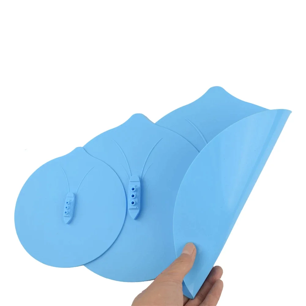 Conjunto De 3 Peças De Tampa De Silicone WALFOS  , Tampa De Recipiente à Vapor Para Panela De Pressã - 4