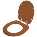 Ver imagem 2 de Assento Sanitário Soft Close Village Caramelo para Vaso Deca