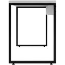 Ver imagem 2 de Mesa para Escritório e Home Office Industrial Soft F01 Branco Fosco - Lyam Decor