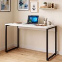 Ver imagem 3 de Mesa para Escritório e Home Office Industrial Soft F01 Branco Fosco - Lyam Decor