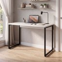 Ver imagem 4 de Mesa para Escritório e Home Office Industrial Soft F01 Branco Fosco - Lyam Decor