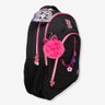 Mochila Escolar Rb Rebecca Bonbon Preto e Rosa - Clio - 5