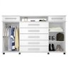 COMODA LONDON 7 GAVETAS 2 PORTAS BRANCO - DEMÓBILE - 3