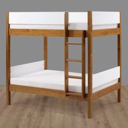 Beliche Madeira Maciça com Branco Laca Fit Color - 1