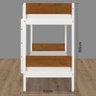 Beliche Branco Laca com Madeira Maciça Fit Color - 2