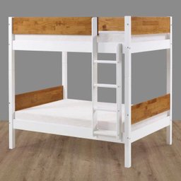 Beliche Branco Laca com Madeira Maciça Fit Color - 1