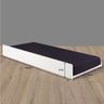Cama Auxiliar 88 cm Bicama Branco Laca + Tapa Vista frontal Beliche - 2