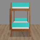 Ver imagem 2 de Beliche Madeira Maciça com Anis Laca Fit Color