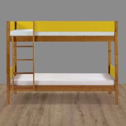 Beliche Madeira Maciça com Amarelo Laca Fit Color - 3