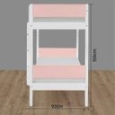 Ver imagem 4 de Beliche Branco Laca com Rosa Fit Color