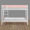 Ver imagem 2 de Beliche Branco Laca com Rosa Fit Color