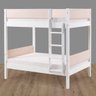 Beliche Branco Laca com Rosa Fit Color - 1