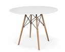 Ver imagem 1 de Mesa de Jantar Redonda Eames Eiffel 90 cm Branca