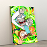 Quadro Canvas Decorativo 80x60 Centimetros RICK E MORTY 04 - 2
