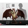 Estátua Tiamat - Dungeons And Dragons - Fantasy Collectible - Pcs - 15