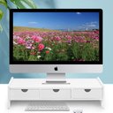 Ver imagem 2 de Suporte para Monitor , Prateleira para Computador com 3 Gavetas
