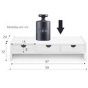 Ver imagem 5 de Suporte para Monitor , Prateleira para Computador com 3 Gavetas
