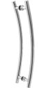 Ver imagem 3 de Puxador De Porta Tubular Curvo Lateral 1.20 Metro