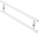 Ver imagem 1 de Puxador Branco Para Porta De Vidro Madeira Pivotante 50cm