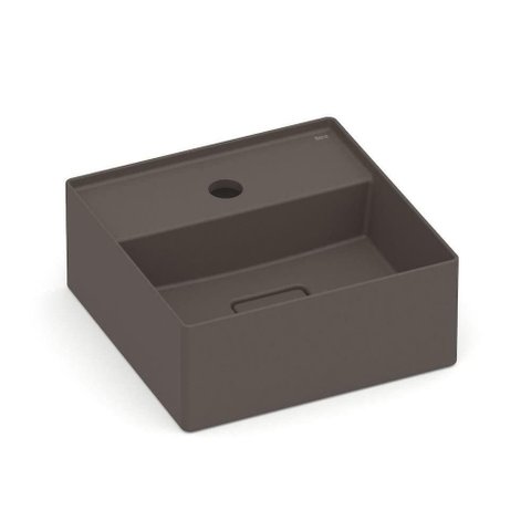 Cuba de Apoio 30x30cm com Mesa Roca T7 Terra Cafe A32787x660