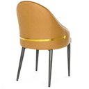 Ver mais imagens de Kit 2 Cadeiras de Jantar Estofada Design La Martina - Bege