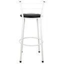 Ver imagem 4 de Banqueta Alta para Cozinha Branca Assento Branca