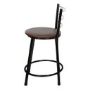 Ver imagem 3 de Banqueta Baixa Para Cozinha Preto Assento