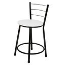 Ver imagem 1 de Banqueta Baixa Para Cozinha Preto Assento