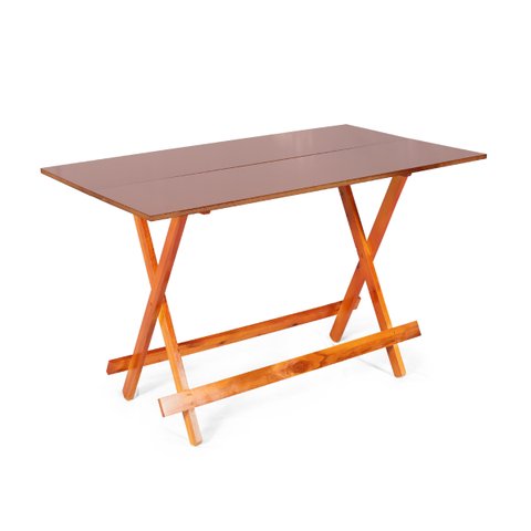 Mesa Dobrável 120 X 70 Mel - Móveis Britz
