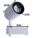 Ver imagem 4 de Trilho Eletrificado 2M + 8 Spot LED 7W 3000K Bivolt Branco